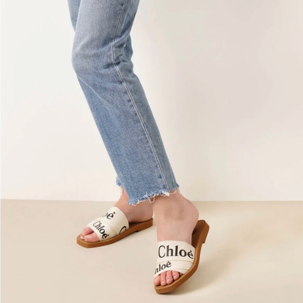 Chloe woody logo slides